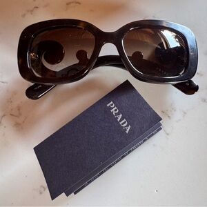 Prada Black Fashion-Forward Sunglasses